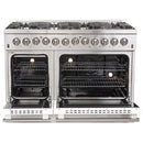 Forno Galiano Alta Qualita 48-inch Freestanding Dual Fuel Range with Convection Technology FFSGS6156-48WHT