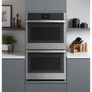 GE Profile 30-inch, 10 cu. ft. Built-in Double Wall Oven with Convection PTD7000SNSSPTD7000SNSS
