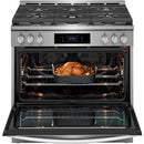 Frigidaire Gallery 36-inch Dual Fuel Range with Air Fry GCFD3661AF