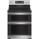GE 30-inch Freestanding Electric Range with Convection Technology JBS86SPSSJBS86SPSS