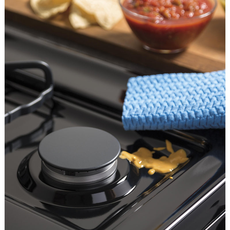 GE 30-inch Freestanding Gas Range JGB635DEKBB