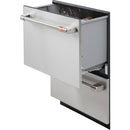 Caf? 24-inch, Built-in Dishwasher (Stainless Steel/Brushed Stainless) CDD420P2TS1 (CDD420P2TS1)