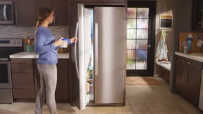 Whirlpool 36-inch, 28.5 cu. ft. Side-By-Side Refrigerator WRS588FIHZ EXTERNAL_VIDEO 1