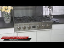 Forno 36-inch Gas Rangetop with 6 Burners FCTGS5751-36 EXTERNAL_VIDEO 1