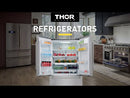 Thor Kitchen 36-inch, 20.85 cu. ft. Counter-Depth French 4-Door Refrigerator HRF3601F EXTERNAL_VIDEO 1