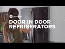 GE Profile 36-inch, 22.1 cu.ft. Counter-Depth French 3-Door Refrigerator with External Water and Ice Dispensing System PYD22KBLTS EXTERNAL_VIDEO 3