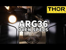  Thor Kitchen 36-inch Freestanding Gas Range with Convection Technology ARG36 EXTERNAL_VIDEO 1
